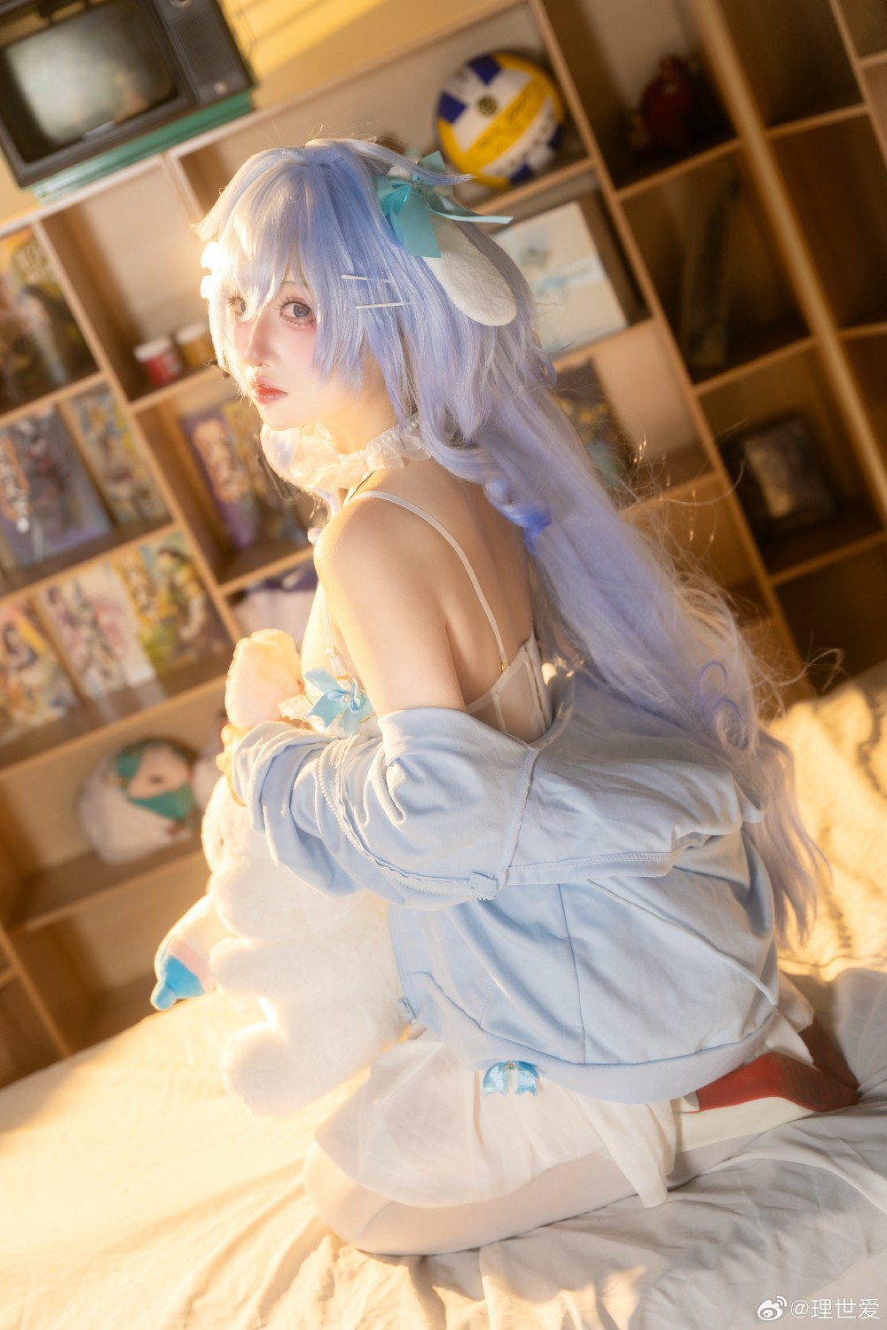 cosplay 原神 玉桂狗甘雨♡@理世爱