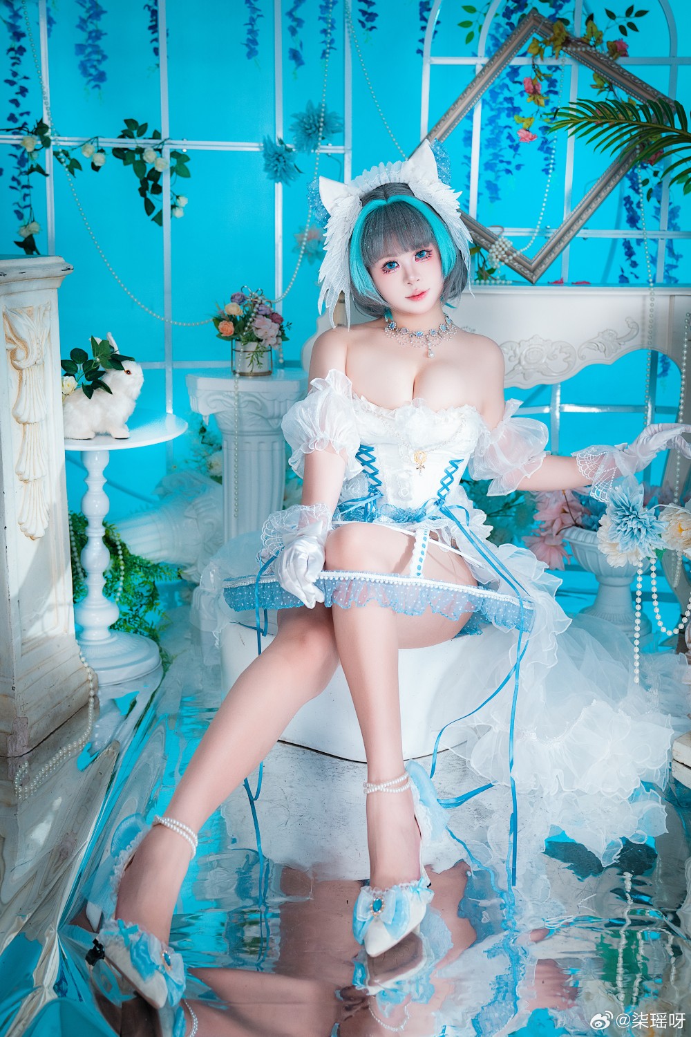 cosplay 指挥官大人~请尽情吩咐柴郡吧！ 碧蓝航线 柴郡@柒瑶呀