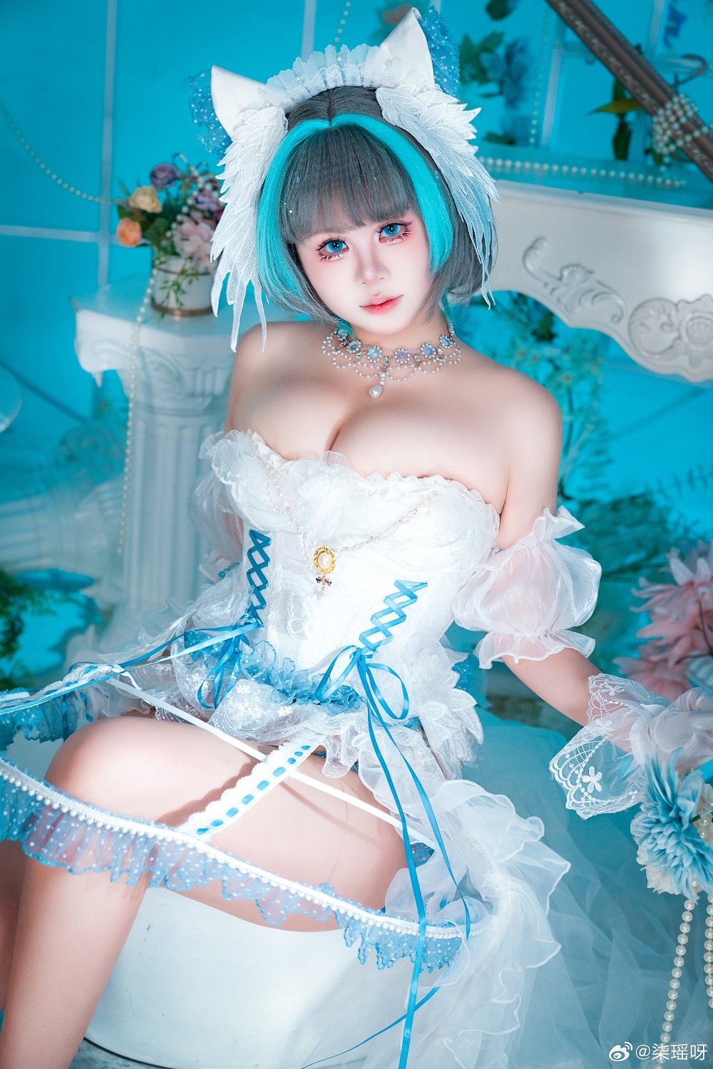 cosplay 指挥官大人~请尽情吩咐柴郡吧！ 碧蓝航线 柴郡@柒瑶呀