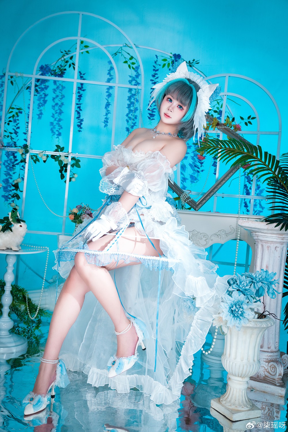 cosplay 指挥官大人~请尽情吩咐柴郡吧！ 碧蓝航线 柴郡@柒瑶呀