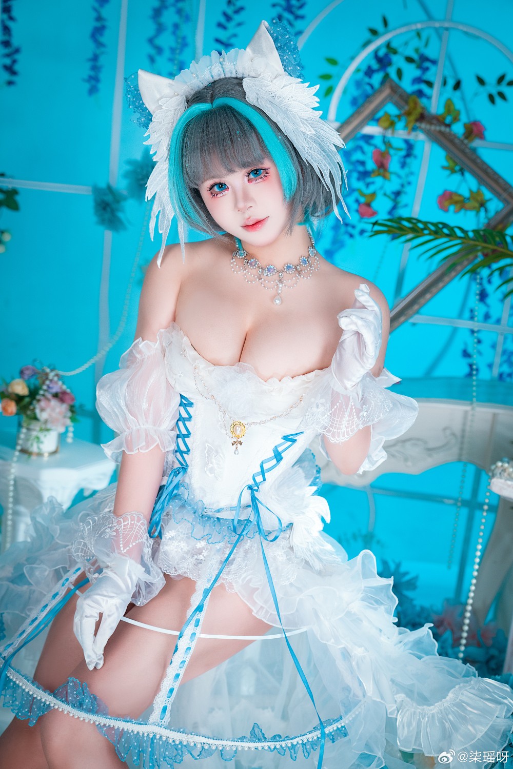 cosplay 指挥官大人~请尽情吩咐柴郡吧！ 碧蓝航线 柴郡@柒瑶呀