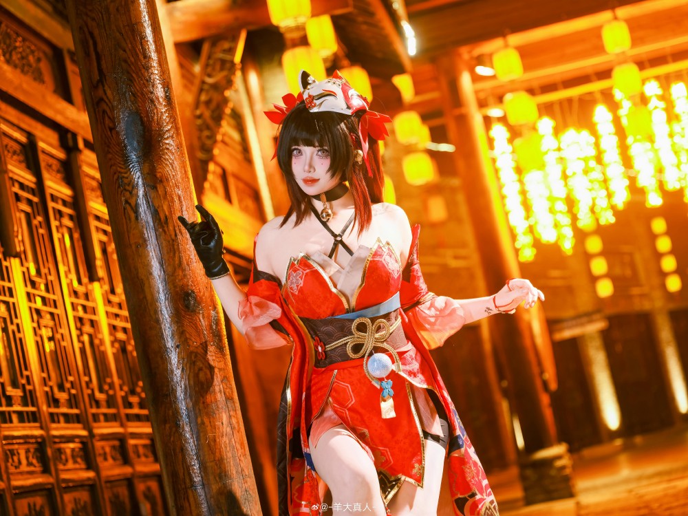 cosplay 我，就是欢愉！ 崩坏星穹铁道 花火@-羊大真人-