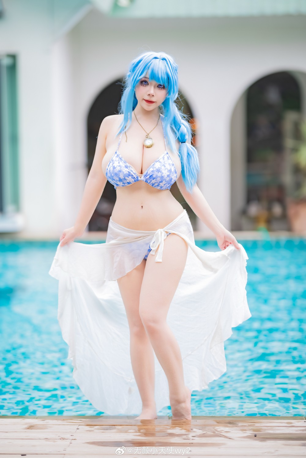 那个…果然还是穿着泳衣效果会更好吧？Nikke:胜利女神 海伦@无颜小天使wy2