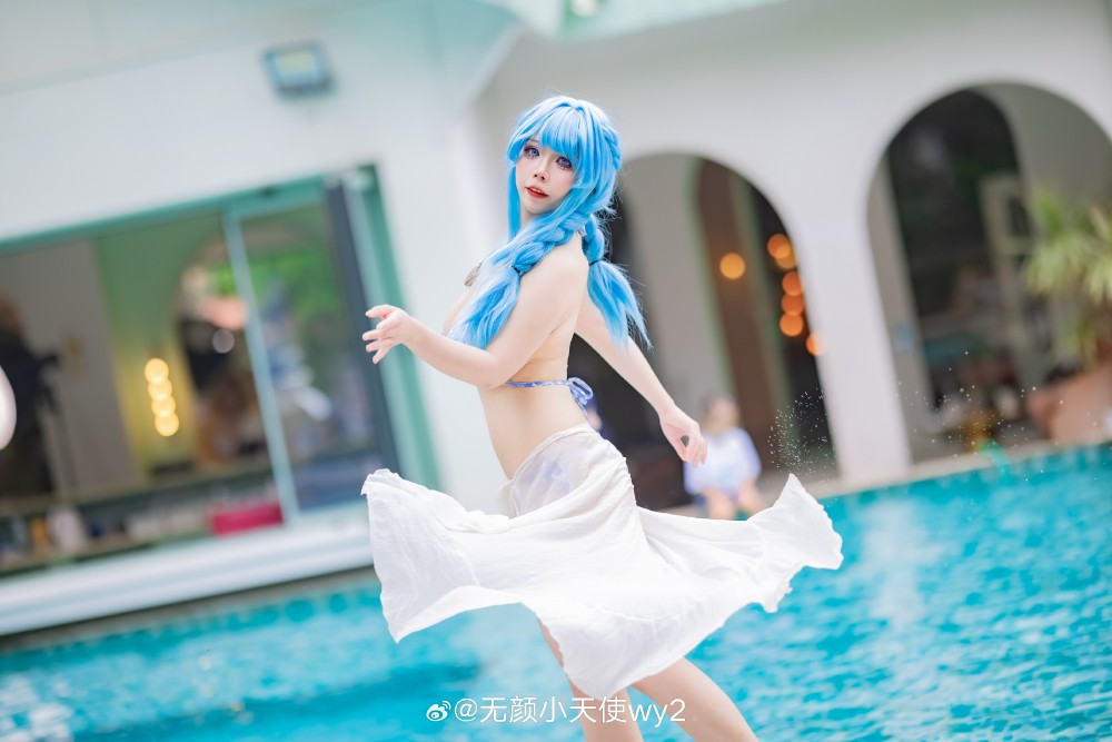 那个…果然还是穿着泳衣效果会更好吧？Nikke:胜利女神 海伦@无颜小天使wy2