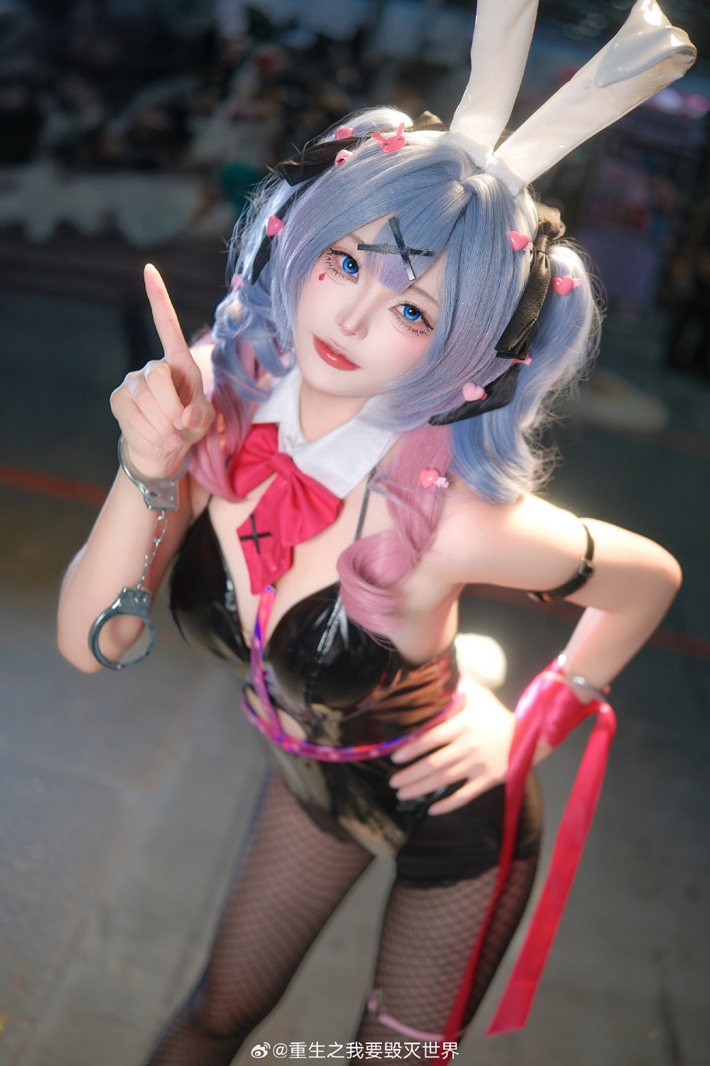cosplay 兔子洞 初音未来@重生之我要毁灭世界-MOON酱
