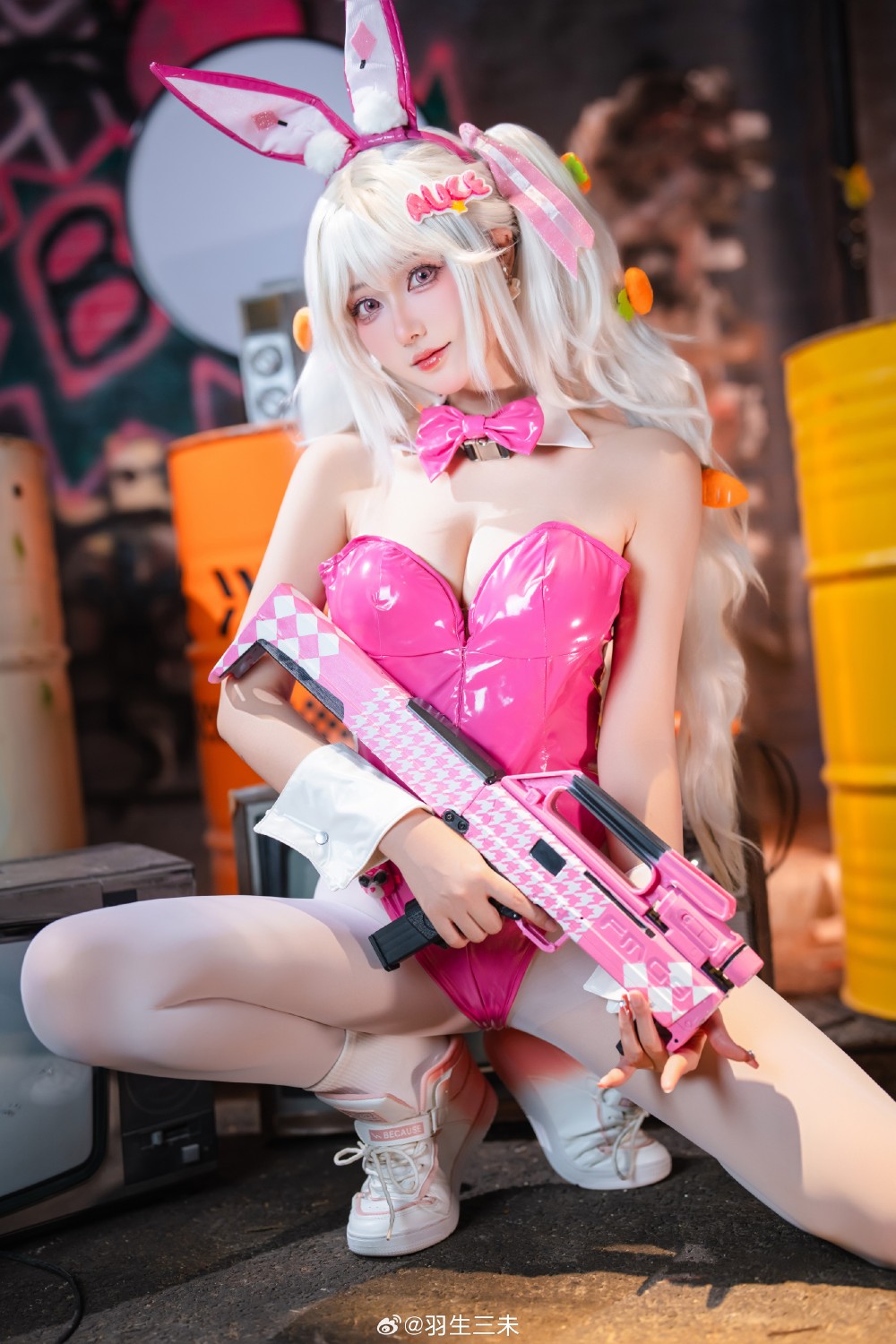 cosplay 胜利女神新的希望 爱丽丝@羽生三未-MOON酱