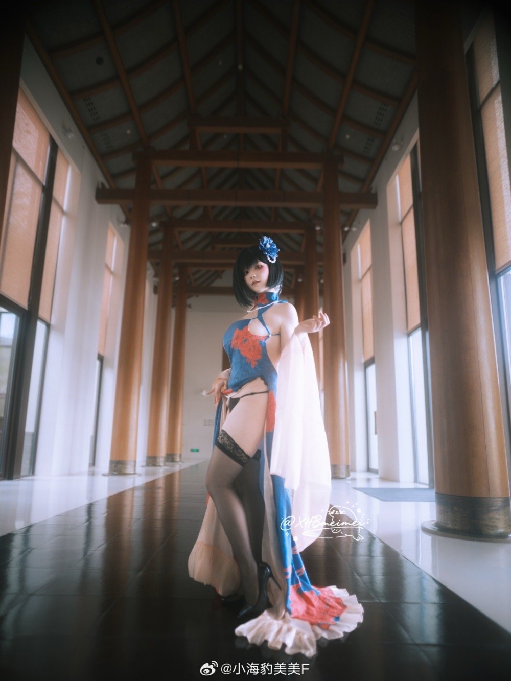 cosplay 难得的休息时间，想做点什么呢？我会酌情满足你的。 碧蓝航线 建武@小海豹美美F