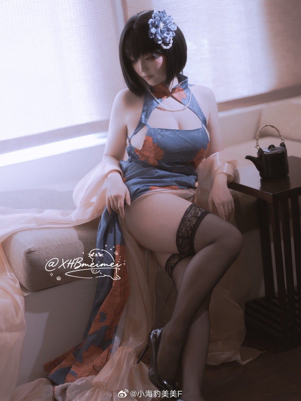 cosplay 难得的休息时间，想做点什么呢？我会酌情满足你的。 碧蓝航线 建武@小海豹美美F