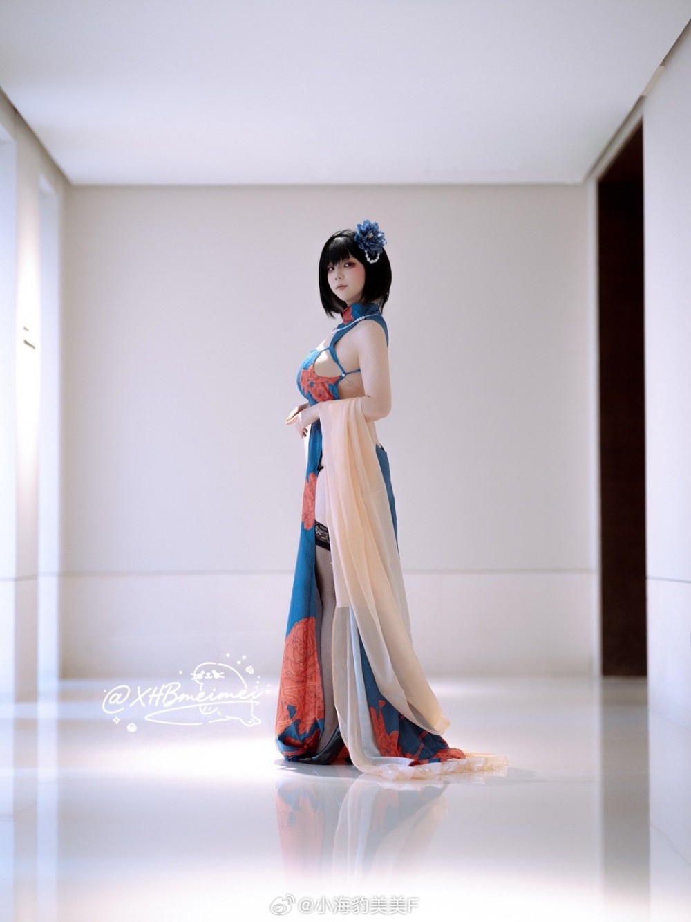 cosplay 难得的休息时间，想做点什么呢？我会酌情满足你的。 碧蓝航线 建武@小海豹美美F