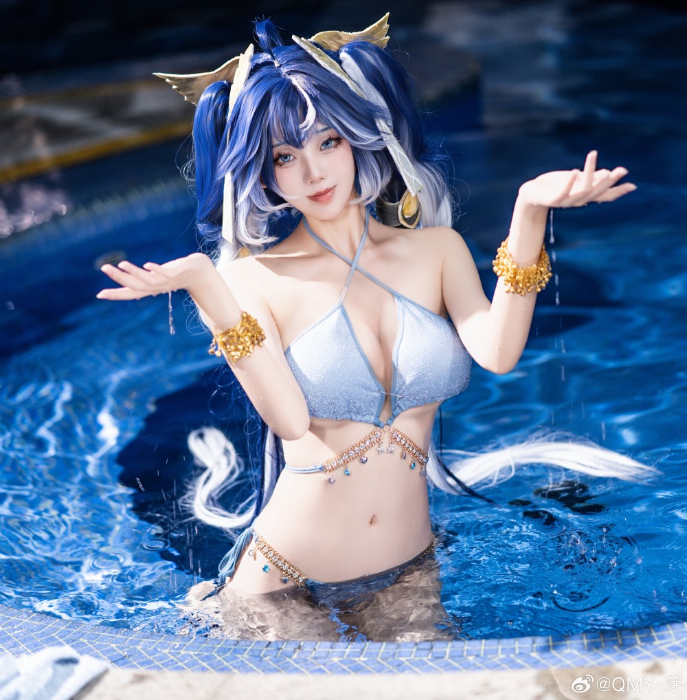 cosplay 月相轮转之间，我以我为锚点 鸣潮 尤诺@QMY-芽