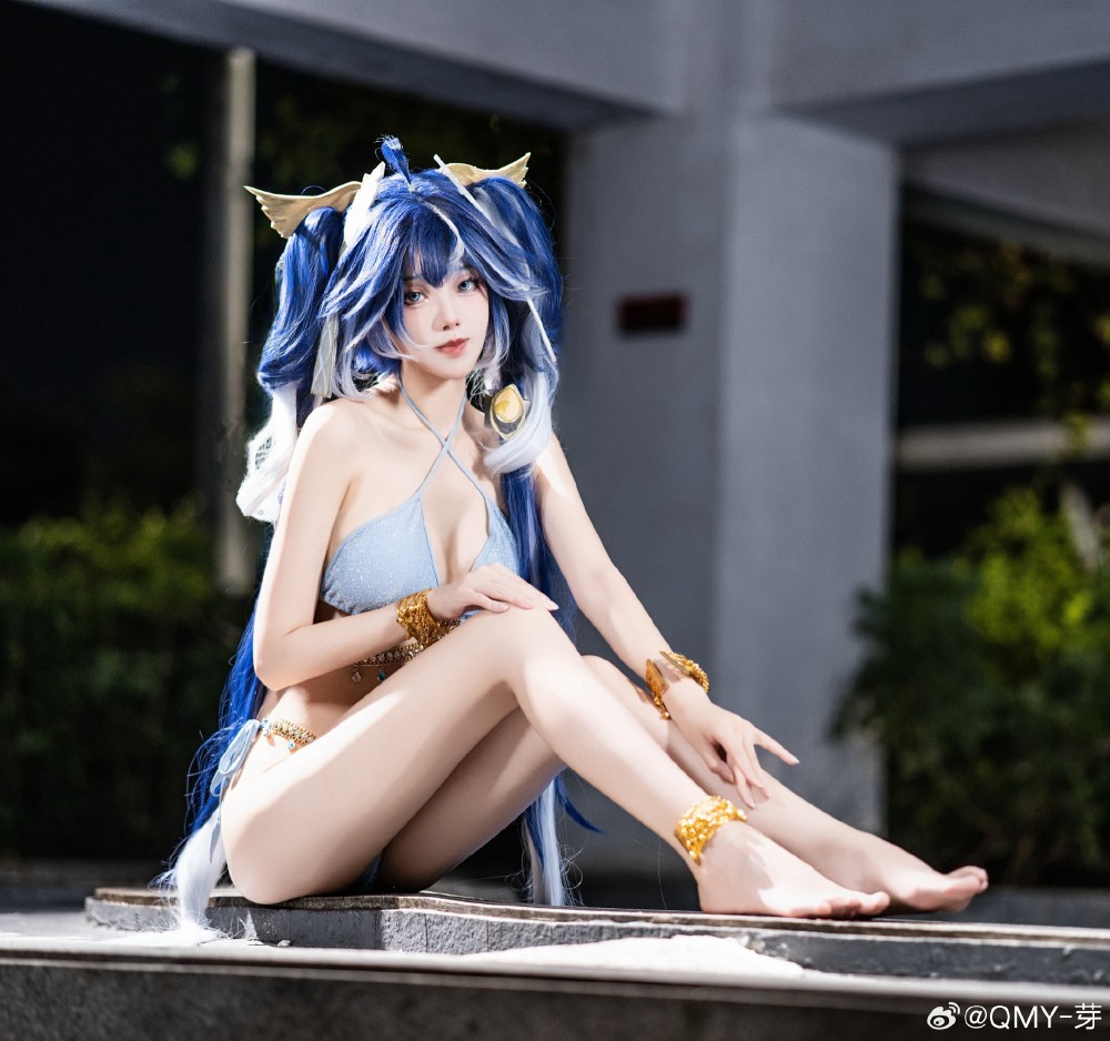 cosplay 月相轮转之间，我以我为锚点 鸣潮 尤诺@QMY-芽