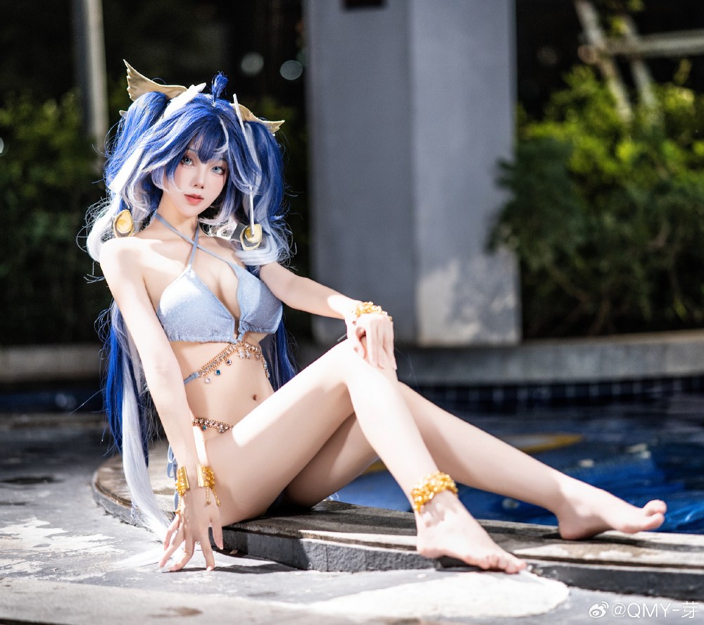 cosplay 月相轮转之间，我以我为锚点 鸣潮 尤诺@QMY-芽