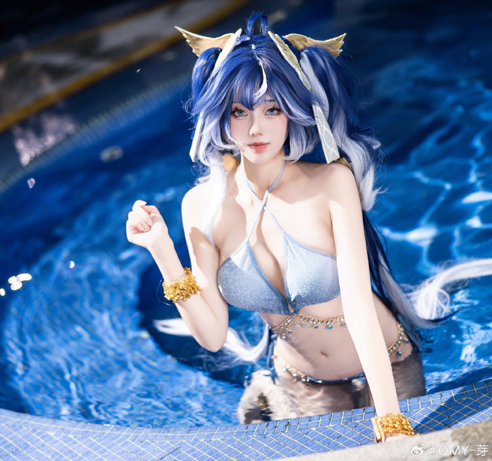 cosplay 月相轮转之间，我以我为锚点 鸣潮 尤诺@QMY-芽