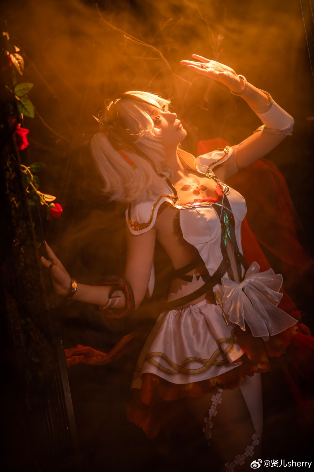 cosplay 化作～大傻椿儿花～ 鸣潮 椿@贤儿sherry