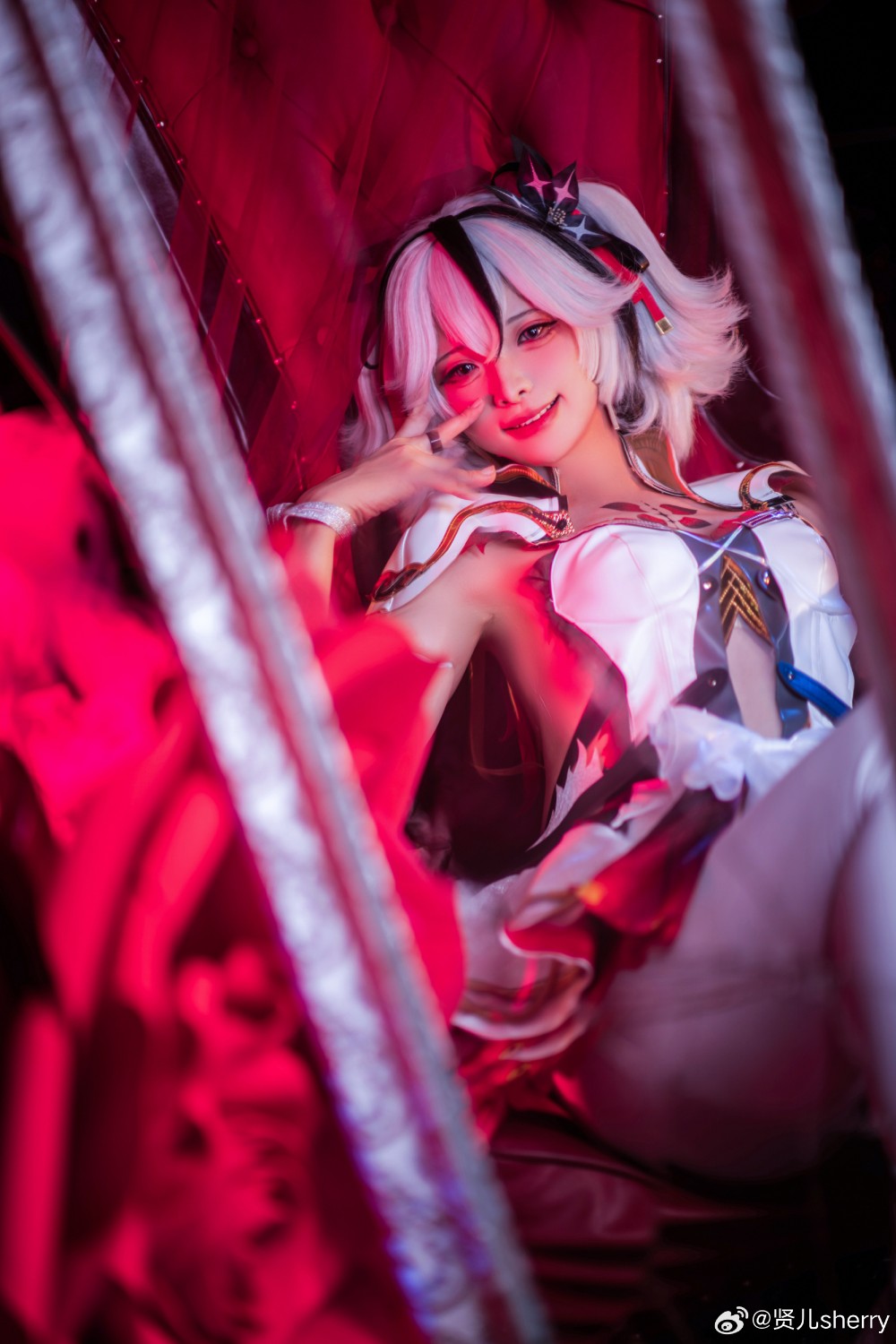 cosplay 化作～大傻椿儿花～ 鸣潮 椿@贤儿sherry