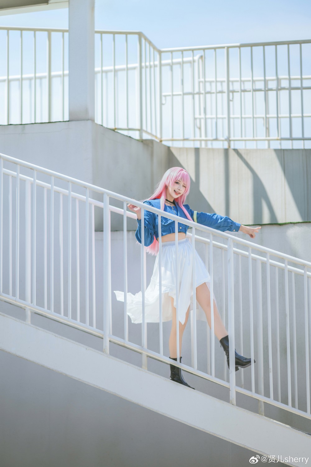 cosplay 雨停了是因为有我们的小太阳爱音在~ MyGO 千早爱音@贤儿sherry