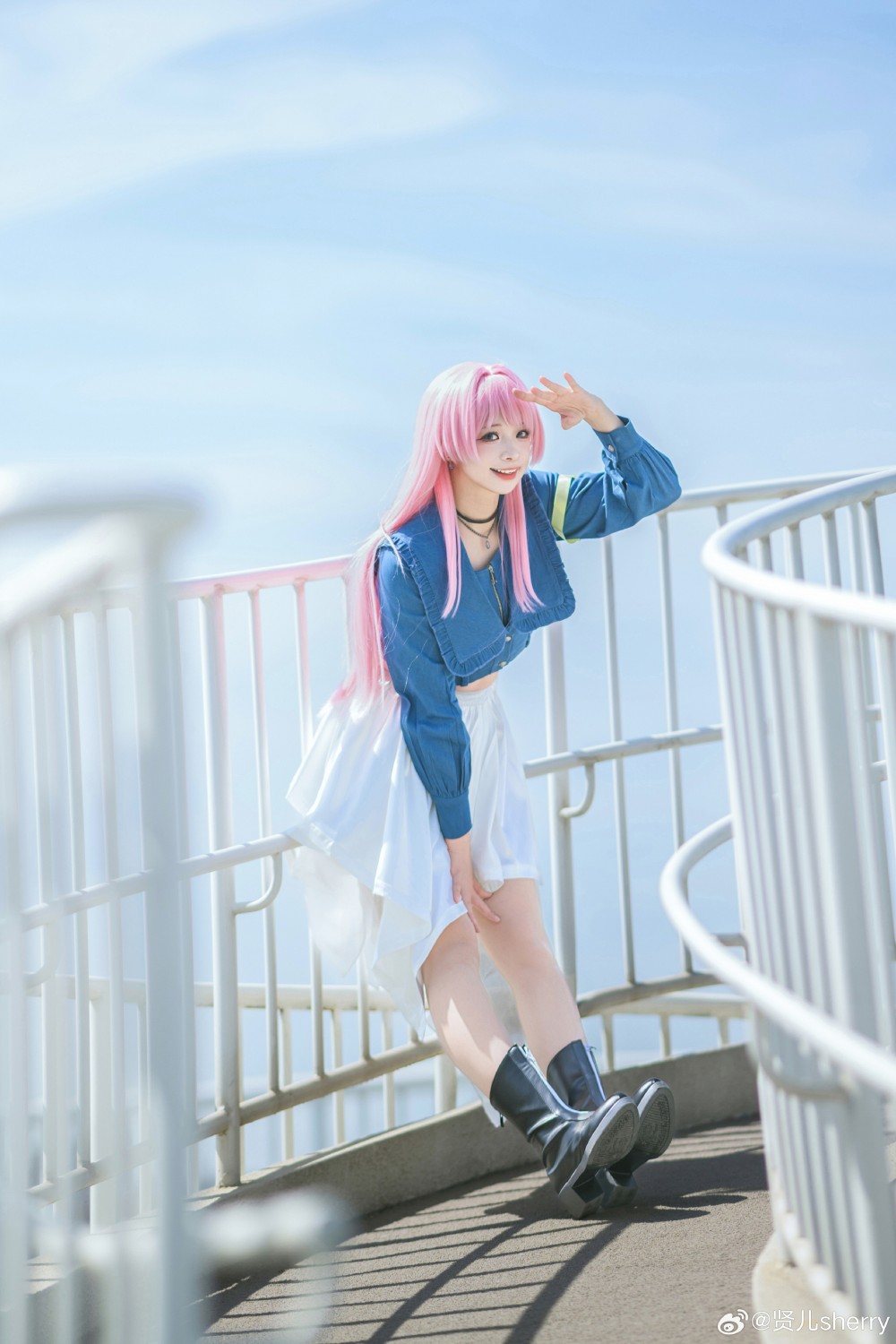 cosplay 雨停了是因为有我们的小太阳爱音在~ MyGO 千早爱音@贤儿sherry