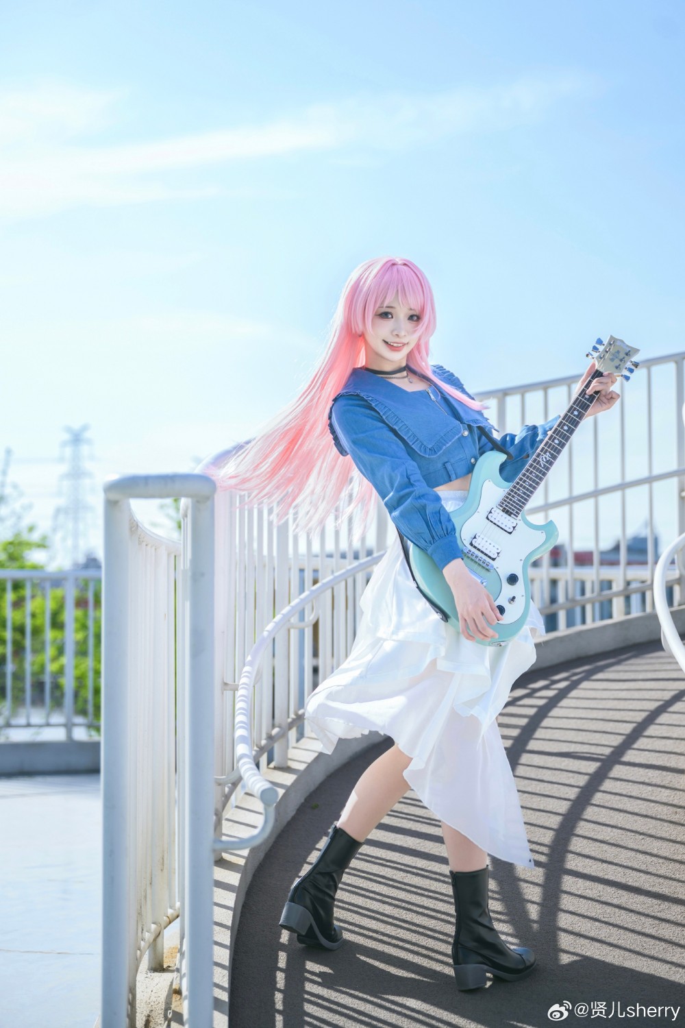 cosplay 雨停了是因为有我们的小太阳爱音在~ MyGO 千早爱音@贤儿sherry