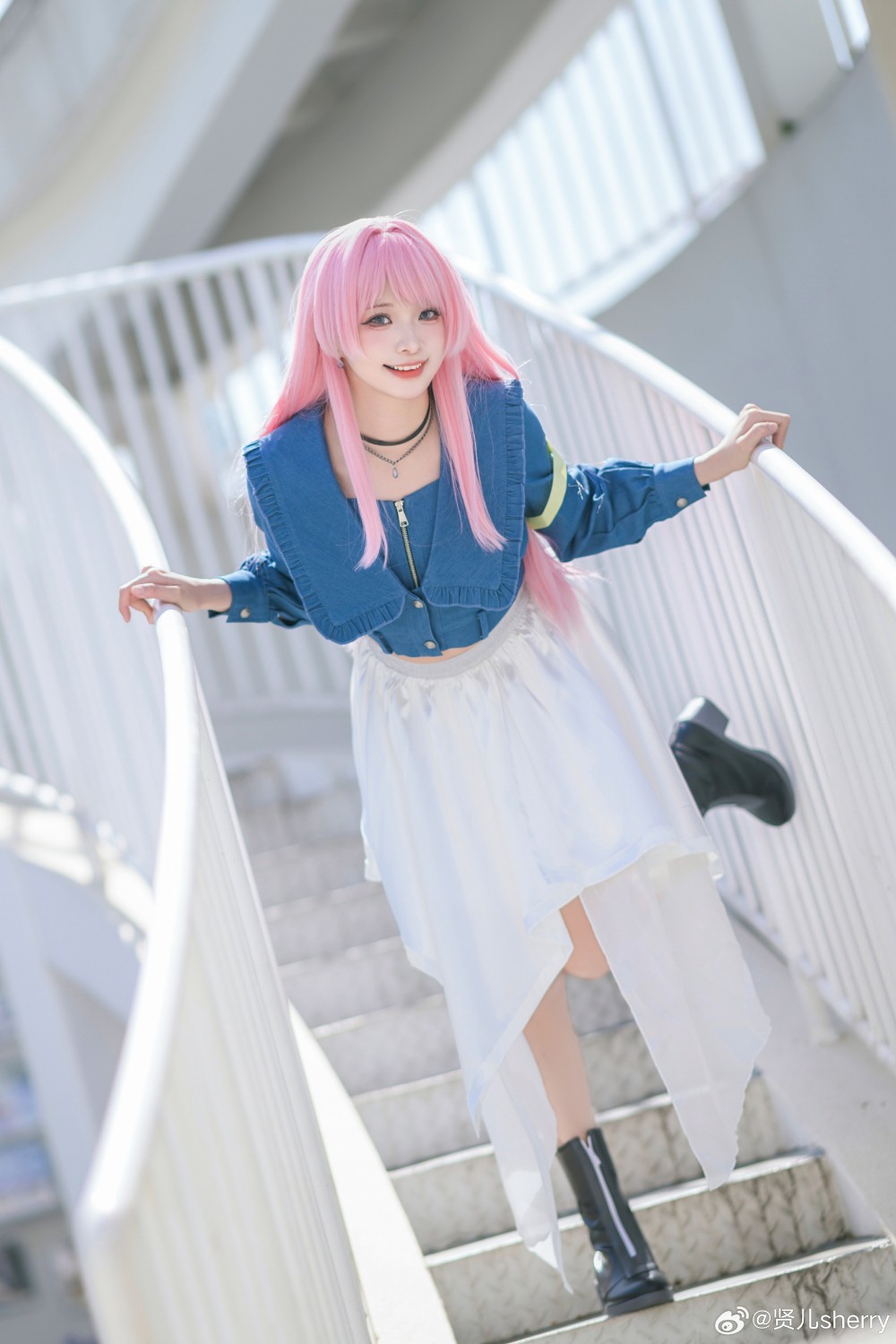 cosplay 雨停了是因为有我们的小太阳爱音在~ MyGO 千早爱音@贤儿sherry