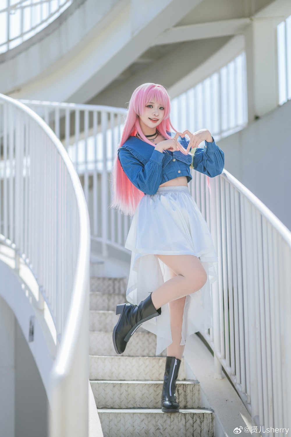 cosplay 雨停了是因为有我们的小太阳爱音在~ MyGO 千早爱音@贤儿sherry