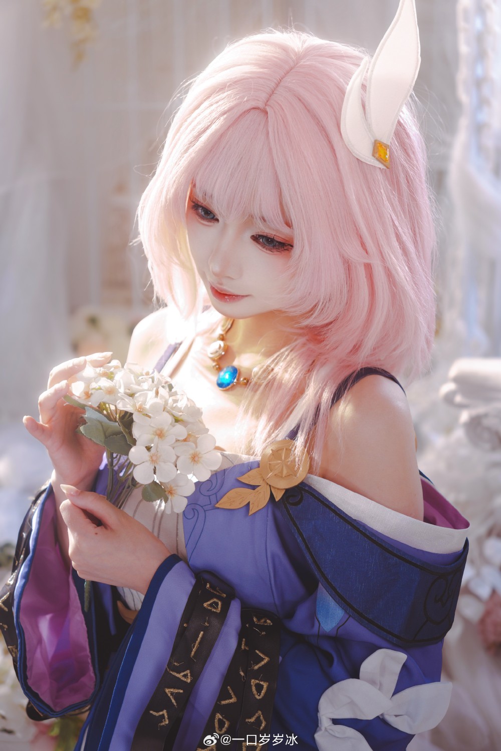 cosplay 崩坏星穹铁道 昔涟宝宝太萌了5555@一口岁岁冰