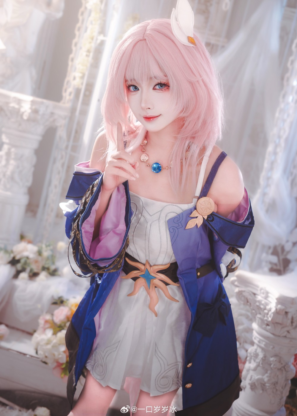 cosplay 崩坏星穹铁道 昔涟宝宝太萌了5555@一口岁岁冰