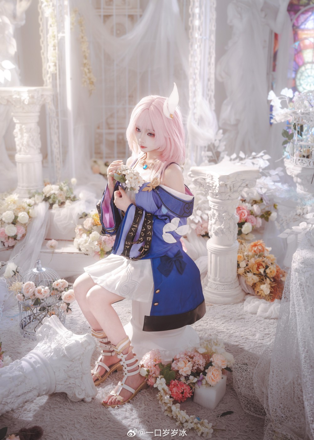 cosplay 崩坏星穹铁道 昔涟宝宝太萌了5555@一口岁岁冰