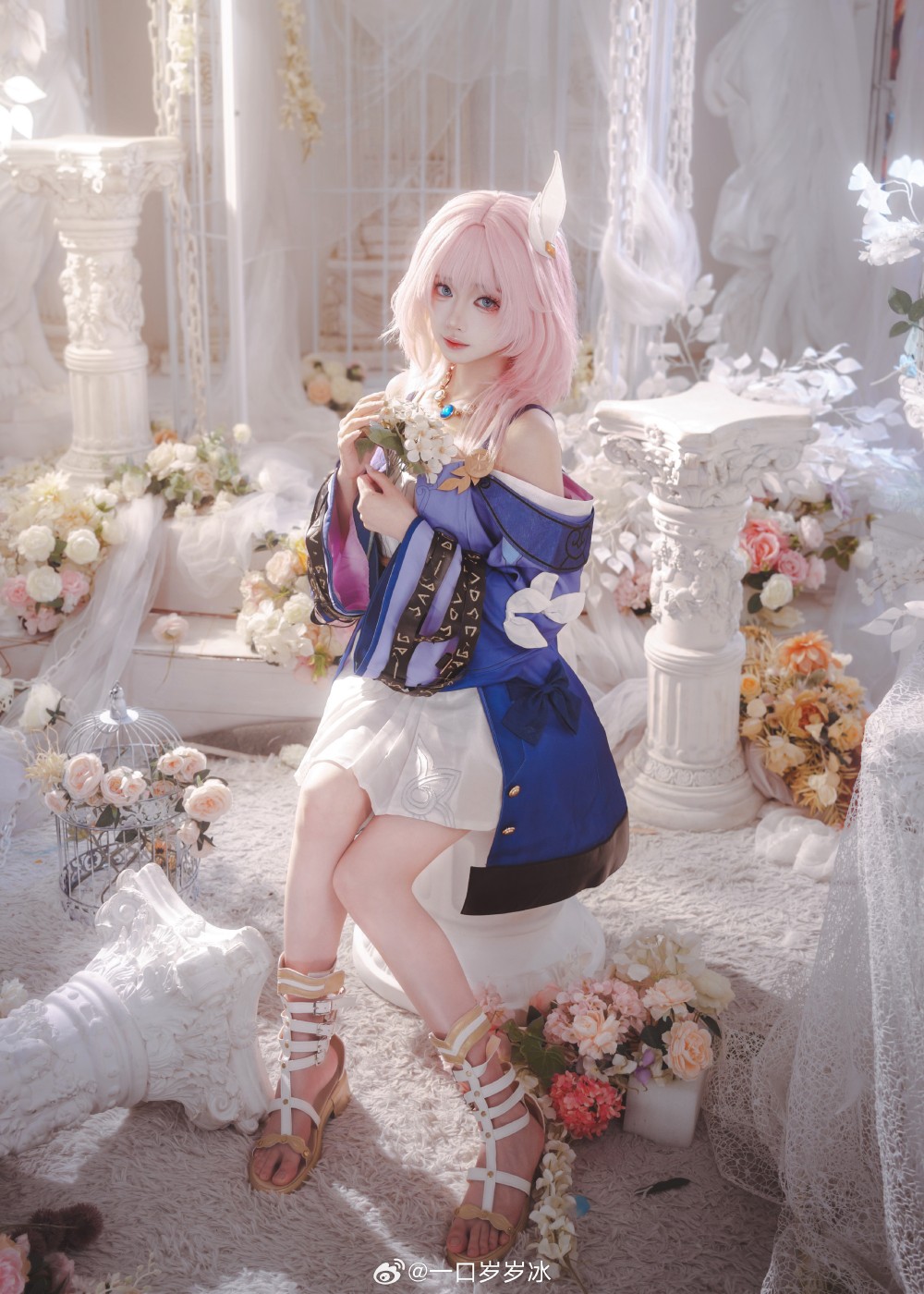 cosplay 崩坏星穹铁道 昔涟宝宝太萌了5555@一口岁岁冰