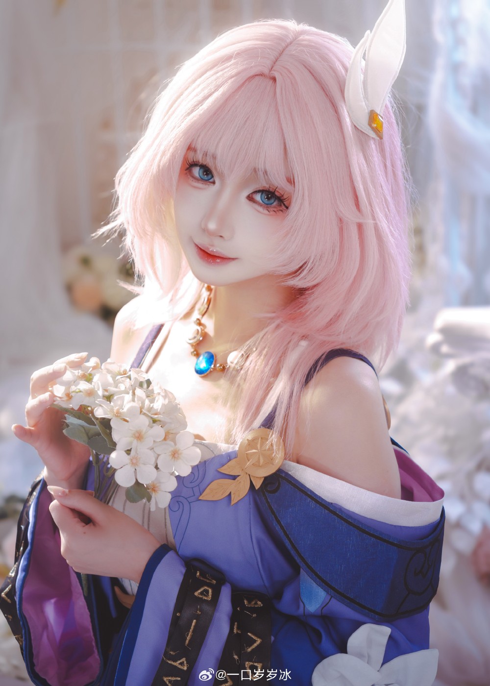 cosplay 崩坏星穹铁道 昔涟宝宝太萌了5555@一口岁岁冰-MOON酱