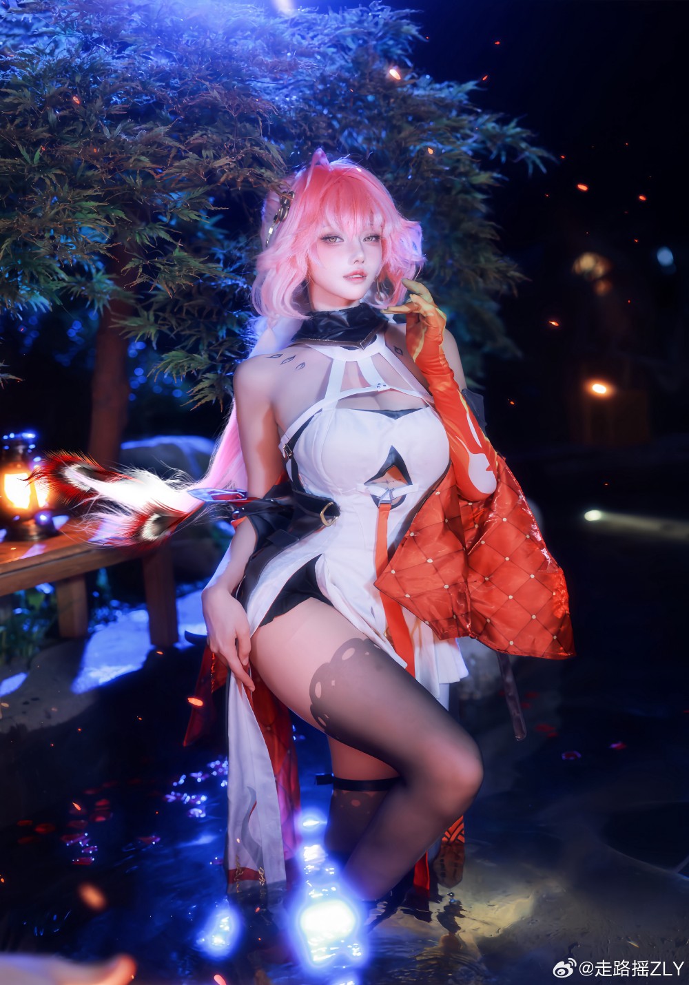 cosplay 突然想起来长离原皮没有发过呢！鸣潮 长离@走路摇ZLY