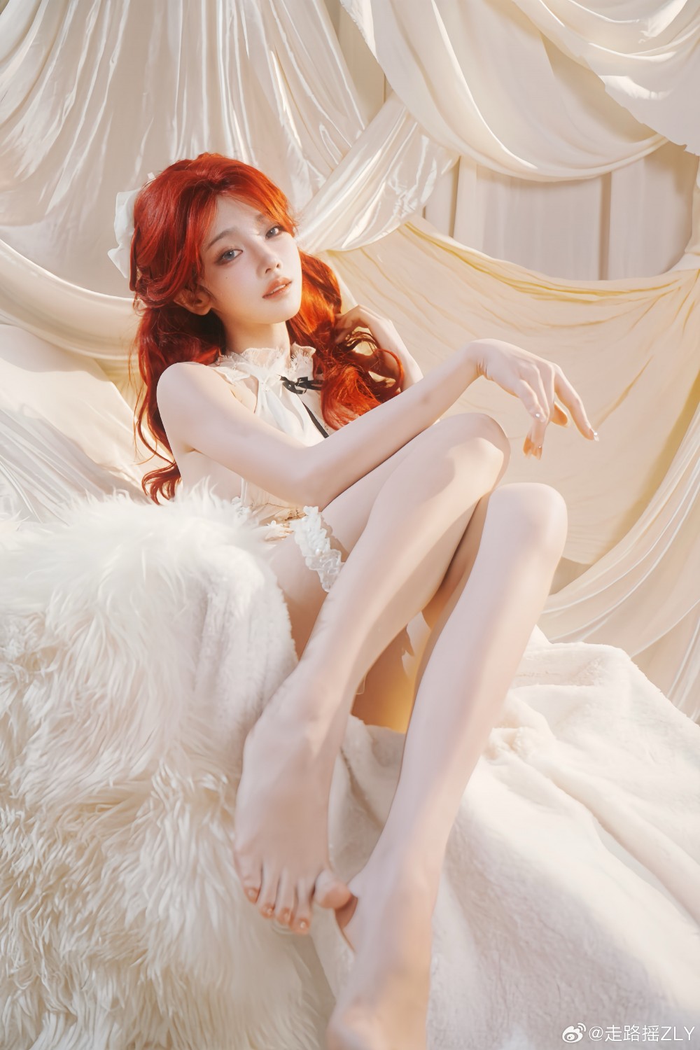 cosplay 不叫醒你，怎么让你知道其实不是梦？永劫无间 席拉@走路摇ZLY