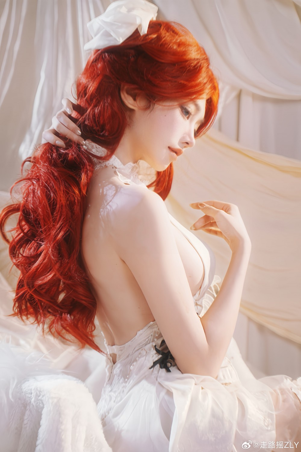 cosplay 不叫醒你，怎么让你知道其实不是梦？永劫无间 席拉@走路摇ZLY