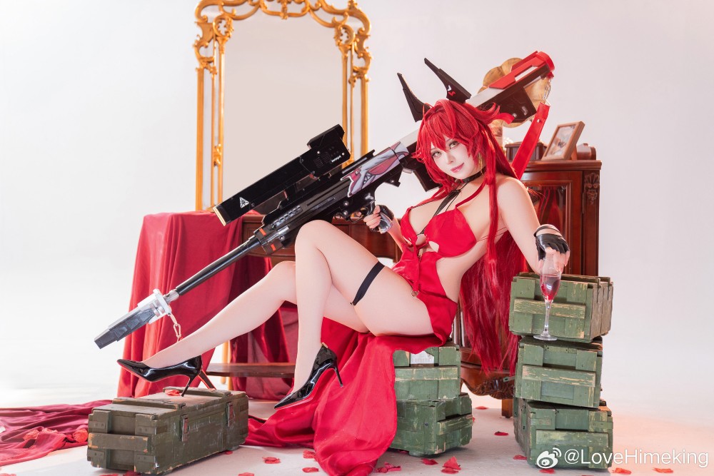 cosplay 胜利女神nikke 小红帽@LoveHimeking