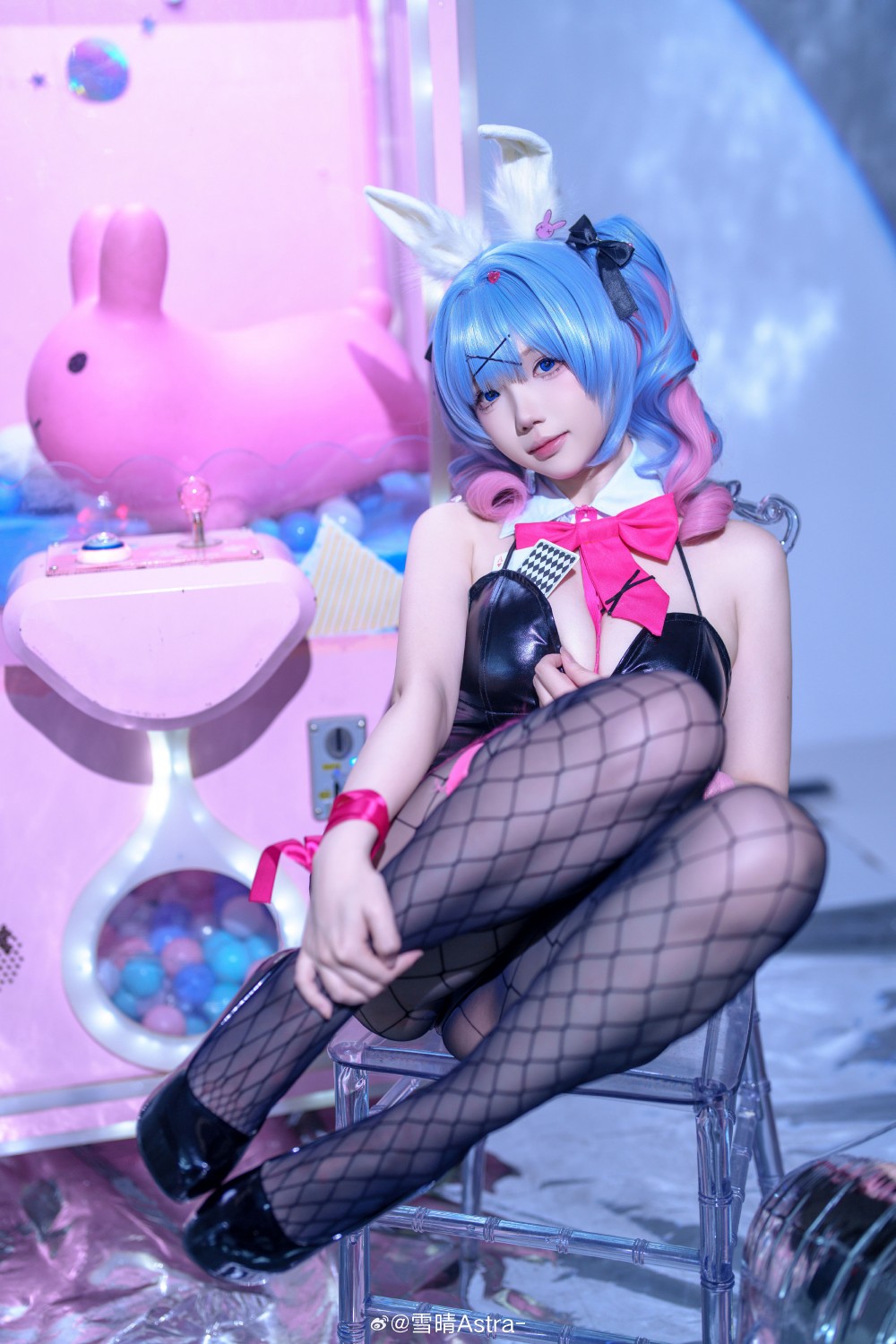 真是的干脆摇起你的兔尾巴诱惑我不好吗 初音未来@雪晴Astra-