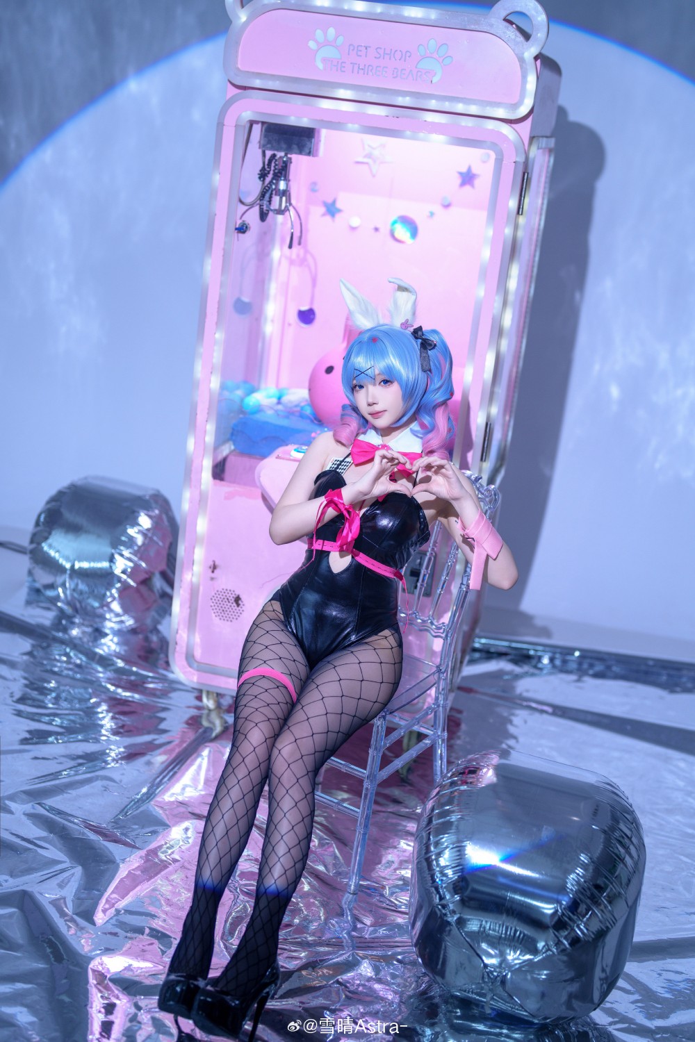 真是的干脆摇起你的兔尾巴诱惑我不好吗 初音未来@雪晴Astra-