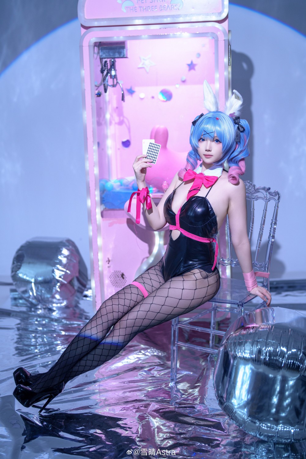 真是的干脆摇起你的兔尾巴诱惑我不好吗 初音未来@雪晴Astra-