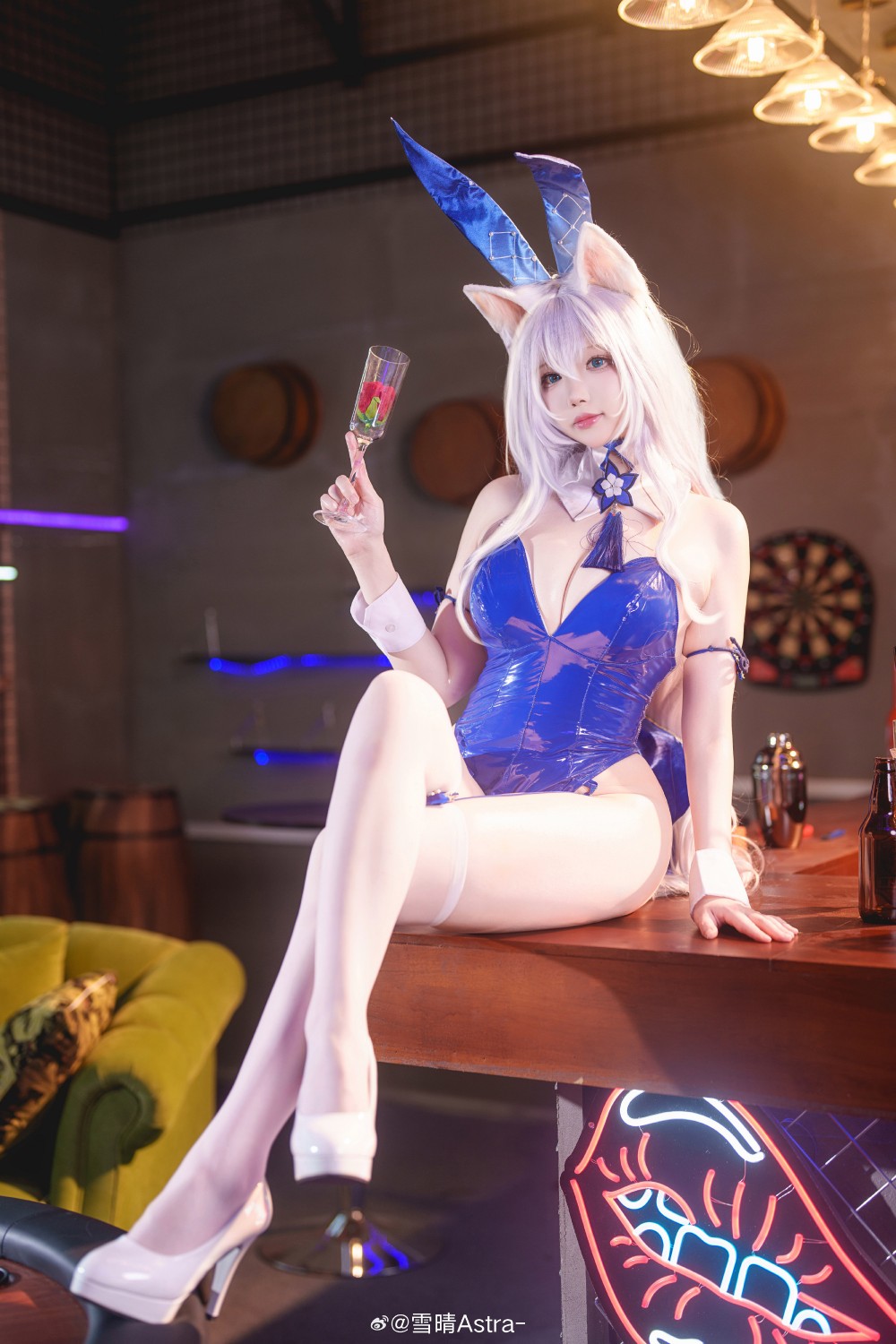 cosplay 指挥官，欢迎步入妾身为汝编织的梦境 碧蓝航线 信浓@雪晴Astra-