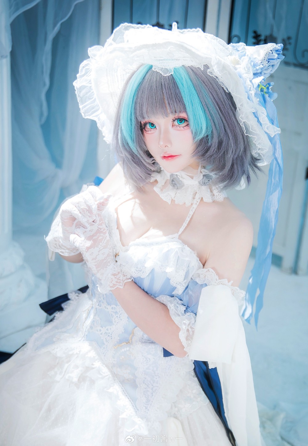 cosplay 可以成为让你心动的喵喵吗？❤️ 碧蓝航线 柴郡@一初酱w一