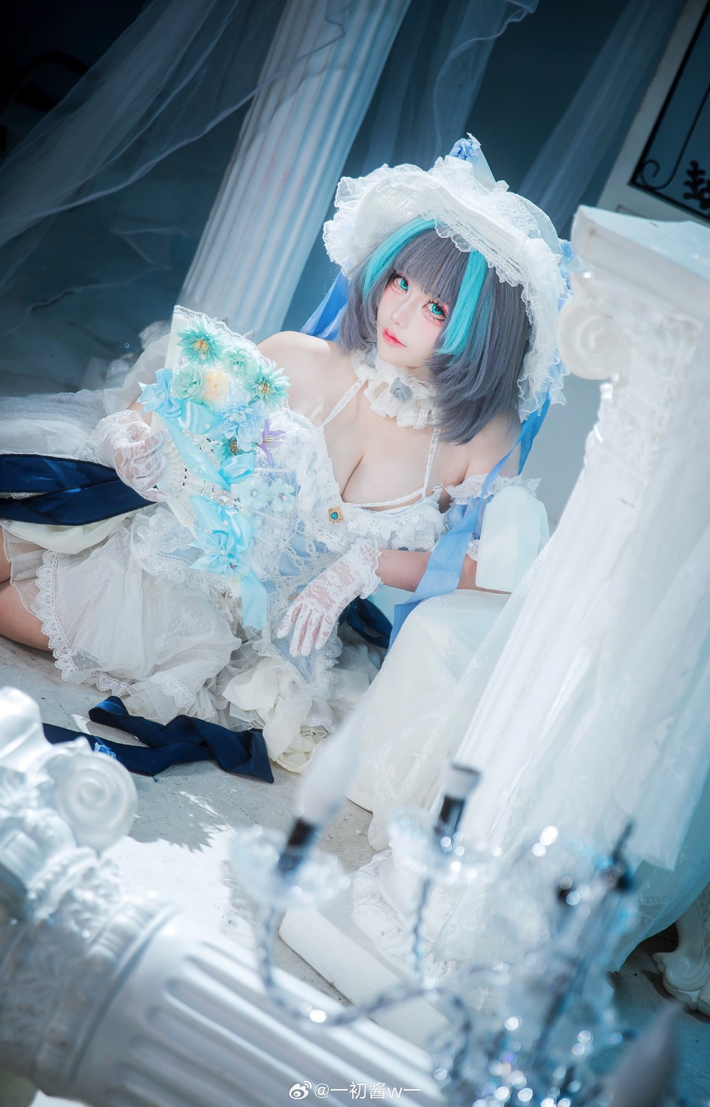 cosplay 可以成为让你心动的喵喵吗？❤️ 碧蓝航线 柴郡@一初酱w一